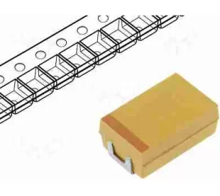 Tụ Tantalum 220uF 6.3V 1210